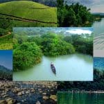 Sylhet of Bangladesh surrounded by mountains and greenery all around