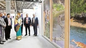 Prime Minister Sheikh Hasina Visited The Bangladesh Pavilion In Madrid