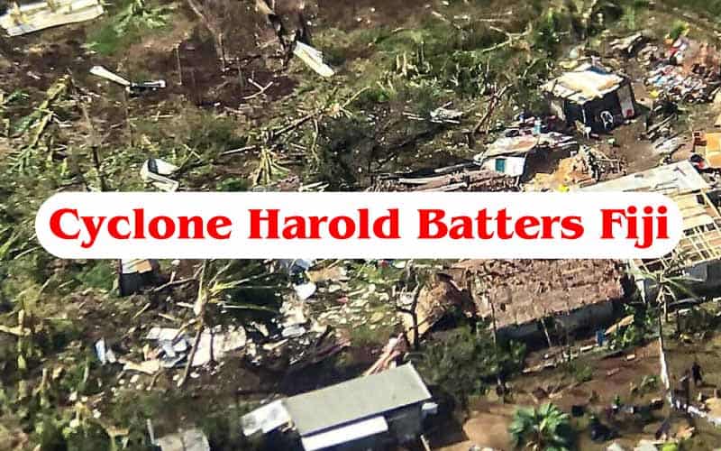 Cyclone Harold Batters Fiji
