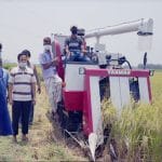 Combine Harvester for Reaping Paddy - Bangladesh Govt. offers 50% subsidies among the Farmers