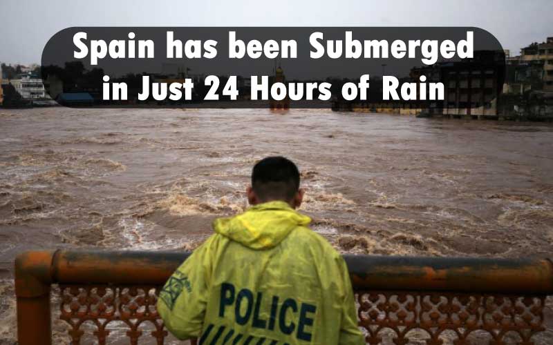 Spain has been Submerged in Just 24 Hours of Rain