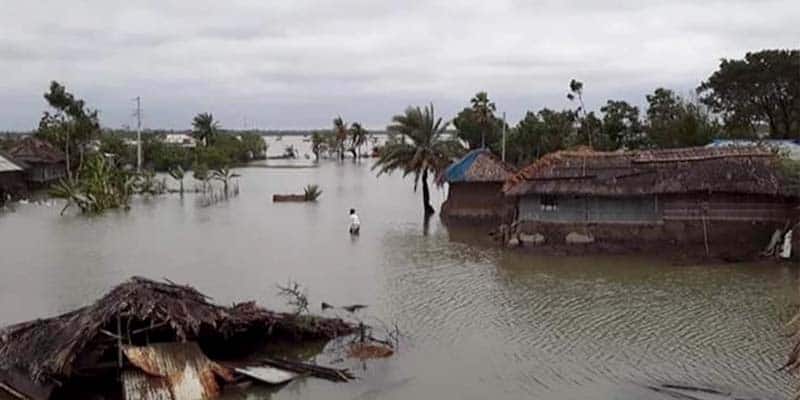 Amphan damaged BDT 3.00 Billion in the Fisheries Sector at Khulna, Bangladesh.