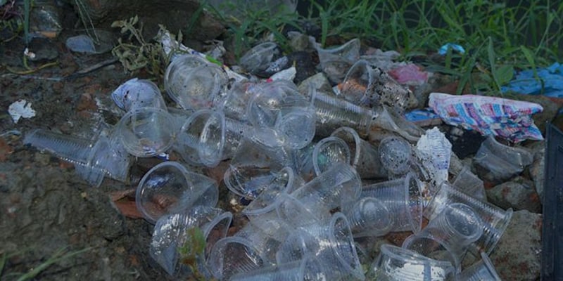 COVID 19 crisis Increasing the use of One-time Plastic Cups causes the Environmental Hazzard