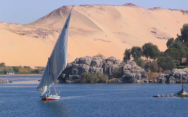 Row over the construction of a dam on Nile river Egypt vs. Ethiopia
