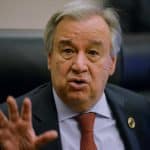 Air Pollution Causes Early Death of 7 Million People Antonio Guterres