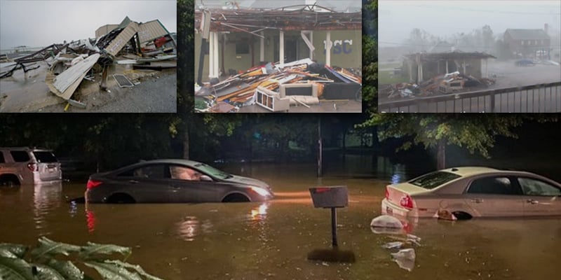 Hurricane Delta hits the United States, flood warning issued
