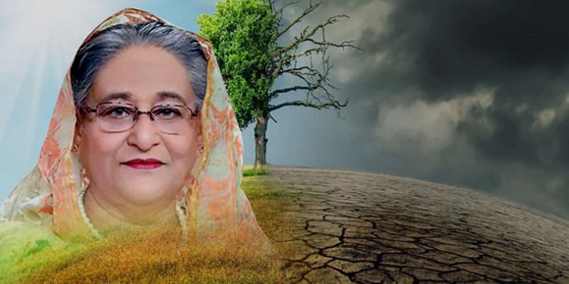 Sheikh Hasina has made four proposals to address Climate Change