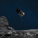 Spacecraft on an asteroid which is 200 million miles away