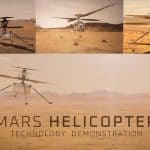 The copter will fly on the ground of the red planet!