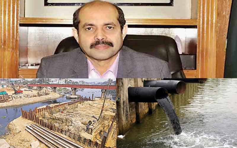 No construction work will allow that polluting the environment