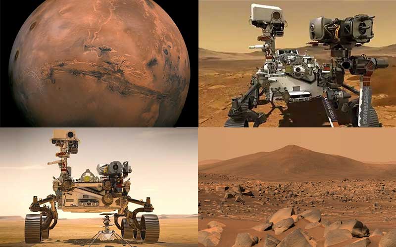 A new instrument now used to examine Mars' land