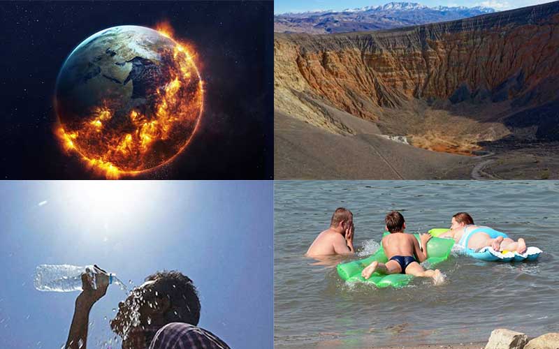 The earth temperature is rising gradually