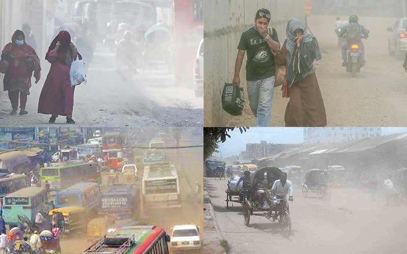 when will the air pollution and environment of dhaka be better