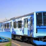 japan is launching hydrogen powered trains to protect the environment