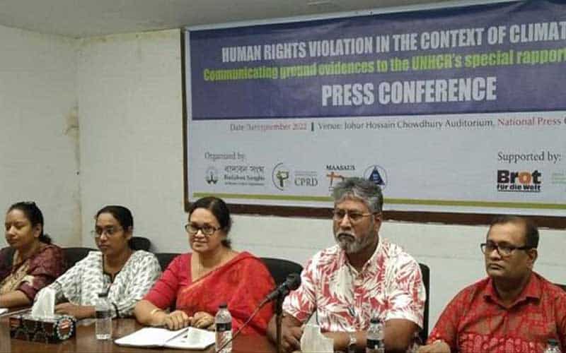 human rights violations are increasing as a result of climate change