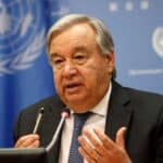 we still have our foot on the accelerator, un secretary general