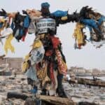 plastic man,is working to prevent environmental pollution