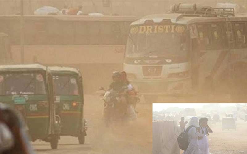 dhaka tops the list of polluted cities again