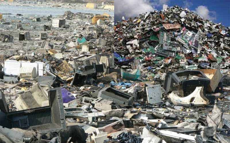 millions of tons of e waste are stored in bangladesh