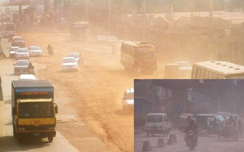 due to air pollution, the average life expectancy of people in bangladesh is reduced by seven years