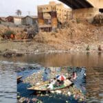 the rivers around dhaka have turned into polluted sewers ‍