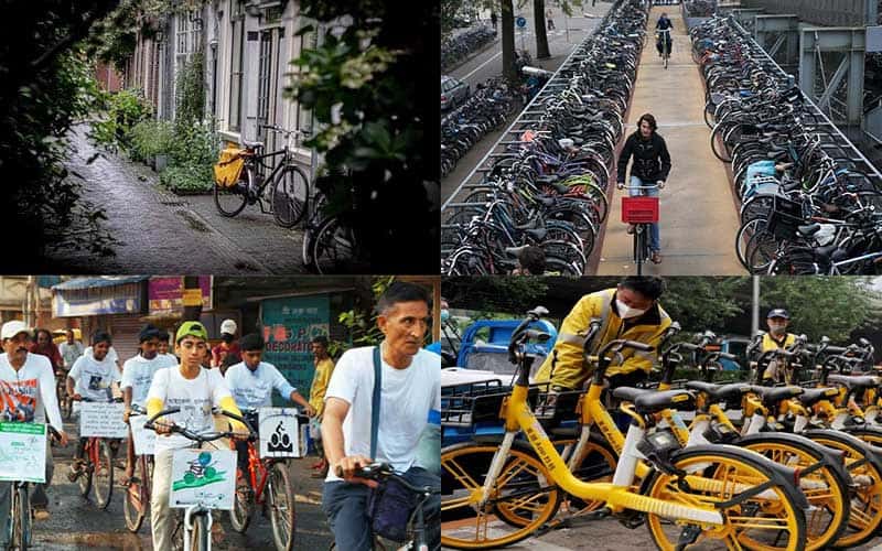 bicycle is an environmentally friendly vehicle