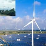 in 2023, 30% of electricity had supply from solar and wind power