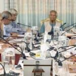 the use of plastic water bottles is banned at jamuna, the bangladeshs present interim govt chief advisers office