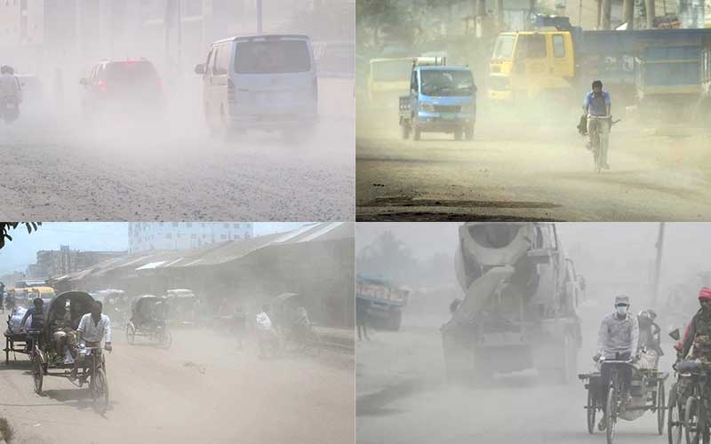 bangladesh ranks second in air pollution in the world in 2024