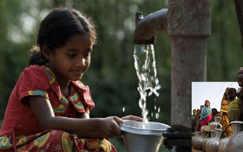 countries in crisis of clean water due to climate change