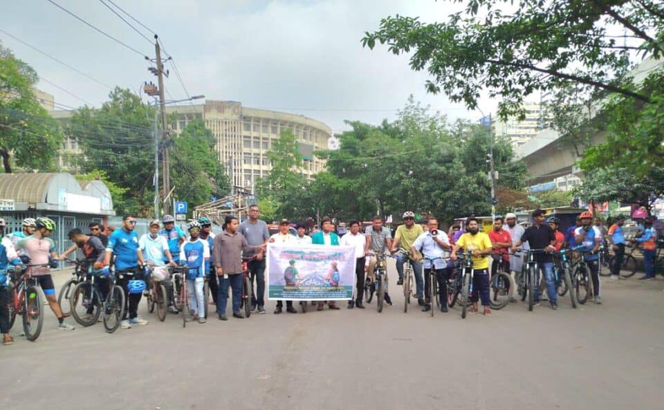 15th Bangladesh Cycle Lane Day celebrated in Dhaka