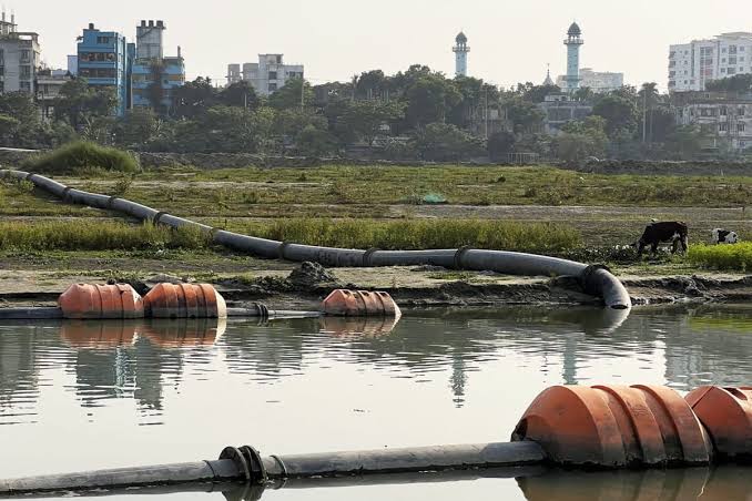 Bangladesh undertakes a mega initiative to re-drain 20000 km of canals and rivers to curb drought and land degradation
