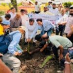 Inauguration of 1000 palm tree sapling planting programme in Rajshahi